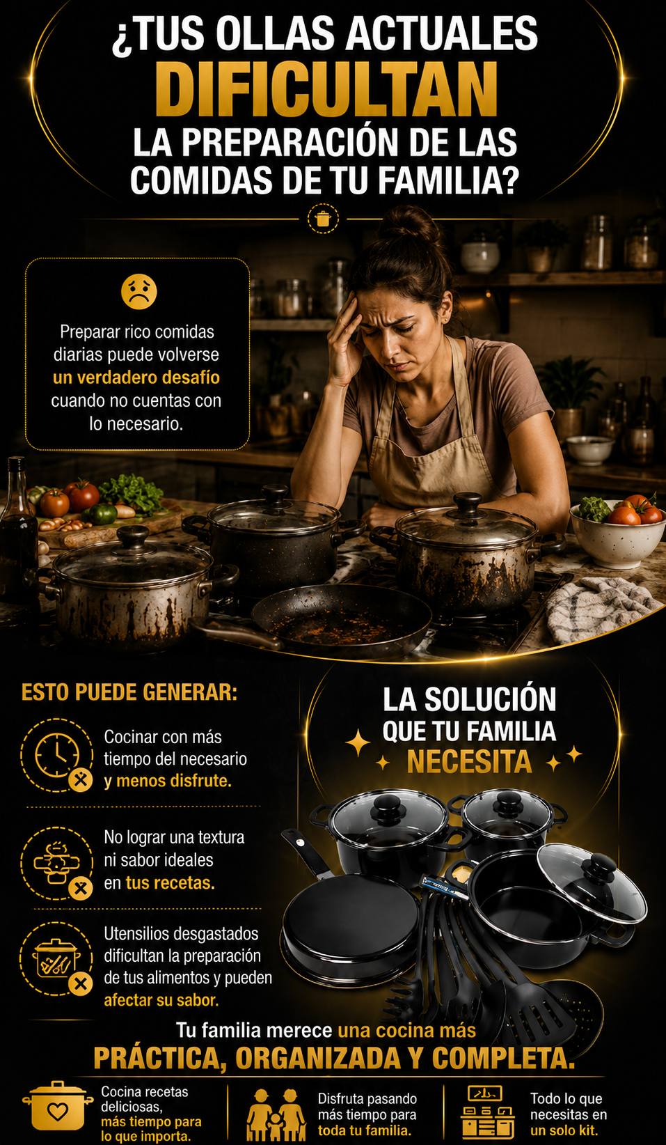 ✨  Ollas Premium 13 piezas